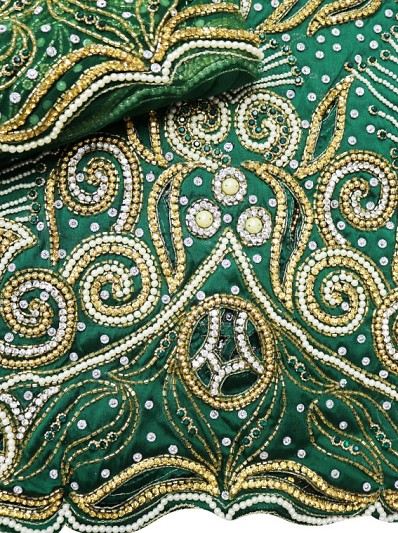 Bargin Deals On Beautful Wholesale mint green african lace fabrics